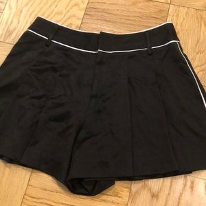 Alice & Olivia High Waisted Satin Shorts